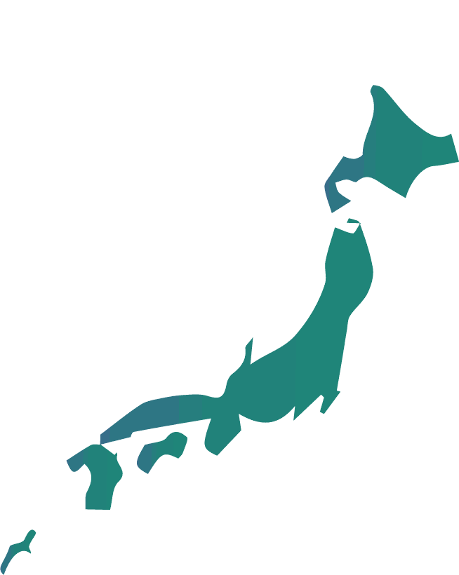 日本地図イメージ